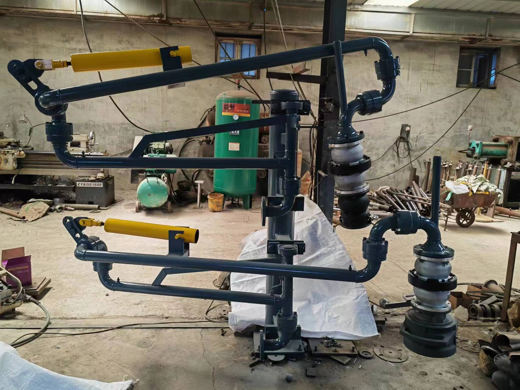 江西宜春客戶定制采購的一批AL2543汽車底部卸車鶴管(液氬鶴管)已通過物流發(fā)往使用現(xiàn)場(chǎng)(1) AL2543b.jpg