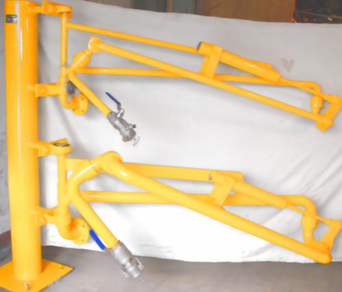 吉林公主嶺客戶定制采購的一批AL2543不銹鋼液氨鶴管已通過物流發(fā)往使用現場(圖1)